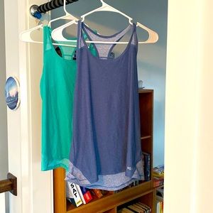 Two DSG athletic tank tops XS